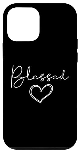 Blessed T-Shirt for Women Cute Heart Graphic �X�}�z�P�[�X iPhone 12 mini �p