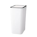 MOONDAME Moderner Mülleimer mit Druckverschluss, müheloses Abfallmanagement für Familie und Büro