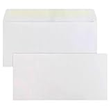200 No.6-3/4 White Envelopes Gummed Seal Secure Postal Mailer 3-5/8 X 6-1/2in Gummed #6 3/4 Standard Business Envelopes 200pc Mailer Mail Plain Post Postcard Gummed Seal Flap Windowless No Tint