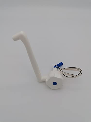 CR-MOESANCO® Set Wasserhahn + Pumpe + 2 Klemmen Edelstahl für Wohnwagen 12 V Camping Auto Camping Auto Waschbecken (MASS 10L)