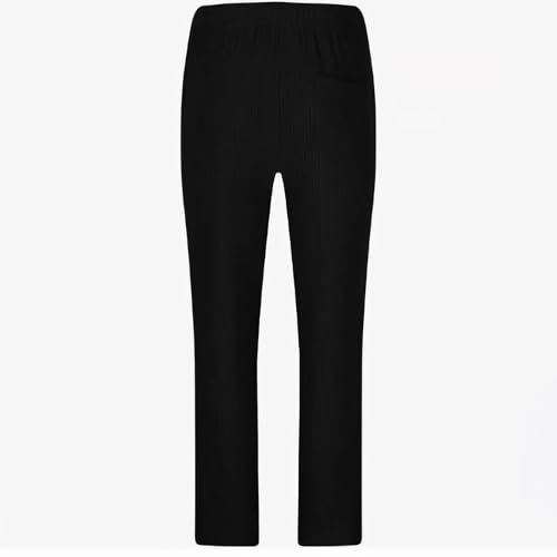 SSPalu Mens Corduroy Lounge Pants with Pockets Drawstring Elastic Waisted Workout Comfy Pants Loose Solid Color Trousers4