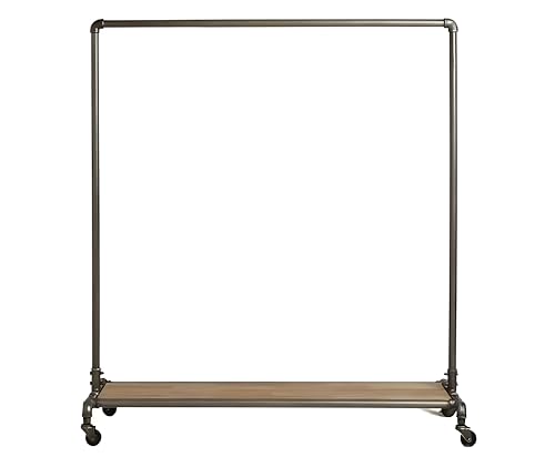 物干しラック 収納ラック ブラケット スーツハンガー 衣類収納 ラック付き パイプラック ハンガーロッド 業務用パイプ付き 木製ラック 洋服ラック スタンディングディスプレイラック 装飾収納ラック キャスター付き 衣類収納 丈夫な衣類ラック 省スペース 金