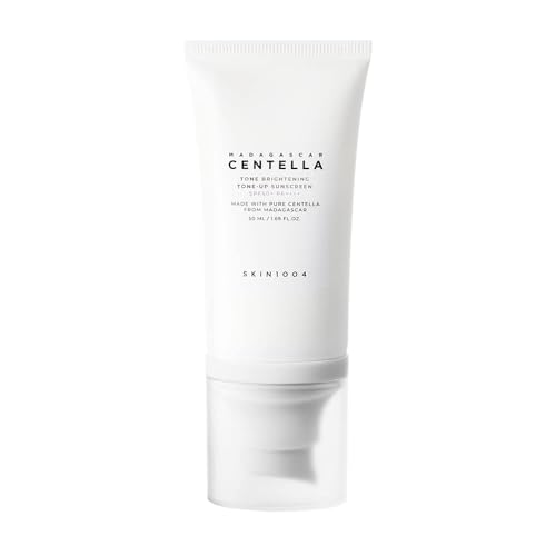 SKIN1004 �g�[���u���C�g�j���O UV�v���e�N�^�[ 50ml / Tone-Brightening Tone-Up Sun Screen 50ml / �g�[���A�b�v ���Ă��~�� UV�N���[�� ���ω��n