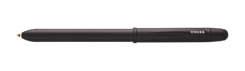 Cross Tech3+ Refillable Multi-Function Ballpoint Pen With Stylus, Medium Ballpen And Pencil, Includes Premium Gift Box - Satin Black #TOP4