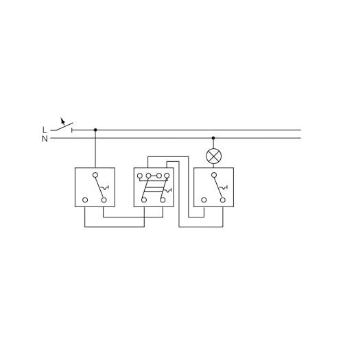 Interrupteur inverseur Busch-Jaeger 2000/6uj de commande pour installation electrique - 7