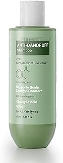 Anti-Dandruff Shampoo | Up To 100% Dandruff Reduction | ZPTO-Free | pH 5.3 | Salicylic Acid, Piroctone Olamine & Biotin | ... Price In India
