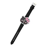 サンリオ(SANRIO) フェイス形ウォッチ（I Love Hello Kitty） ハローキティ ブラック 574911