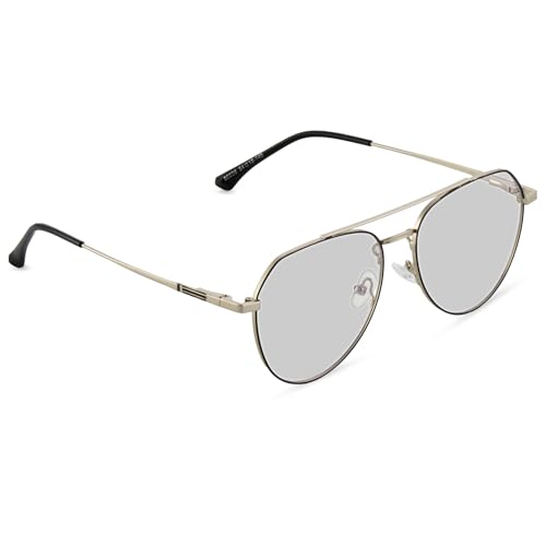 Image of Vast Photochromic Blue Cut Computer Glasses for Eye Protection | Zero Power Anti Glare & Blue Light Filter | UV Protect Specs for Men & Women| Frames| Cooling Glasses Lens