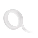 GOO GOO Single Sided Tape Roll for Hair Extensions, 0.8cm x 3 Yards, Strong Adhesive for Secure Tape-in Extensions, Easy to Apply & Remove