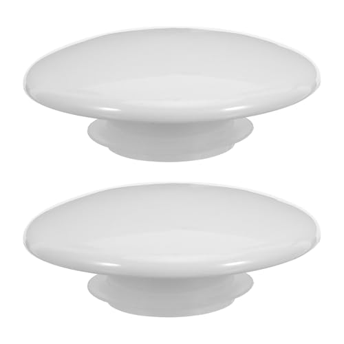 Generic Tapón para Lavabo y Fregadero de Baño y Cocina, Cerámica y Silicona White, Sellado Hermético y Función de Apertura Rápida para Evitar Humedad