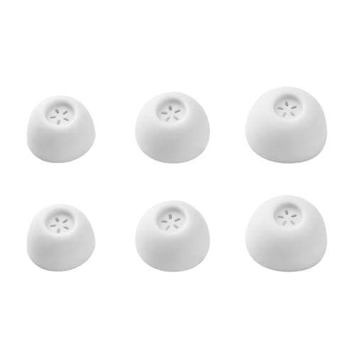 Puntas de silicona para auriculares 3 pares miniatura 6