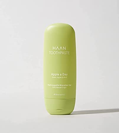 HAAN - Pasta de Dientes Refrescante Apple a Day 55ml - Producto Vegano, Cruelty Free e Ingredientes Naturales Cover