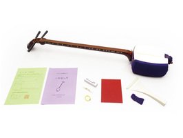 Amazon.co.jp: 入門長唄三味線セット(全長99cm)SN1 : Musical Instruments