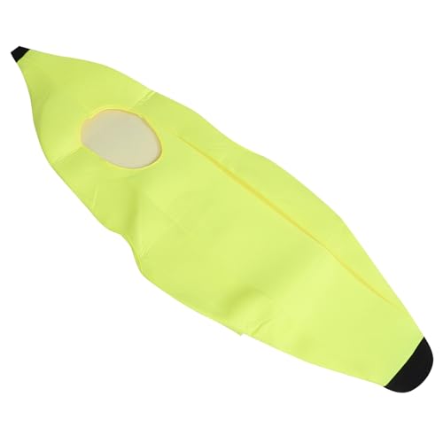 minkissy Disfraz infantil de frutas. sombrero de plátano disfraz de halloween para niñas Disfraces de Halloween lindos disfraz de plátano pequeño poliéster Yellow