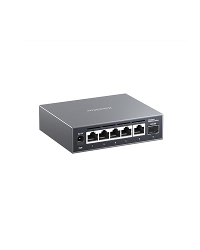 XikeStor Switch Ethernet Web Managed 6 Porte 2.5Gbit