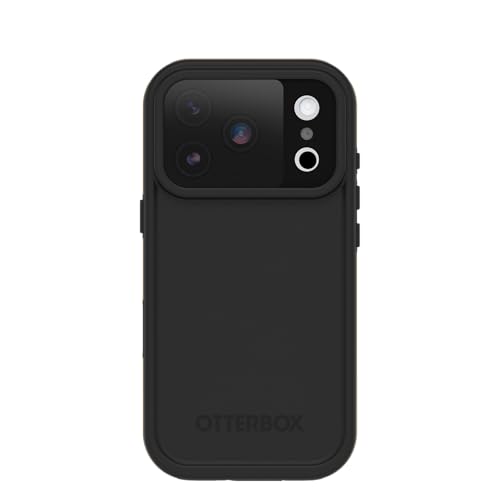 Image of OtterBox iPhone 17 Pro FRĒ Series Waterproof Case - Black - Waterproof iPhone Case up to 2 Meters, IP68, Phone Case for Swimming /Snorkeling