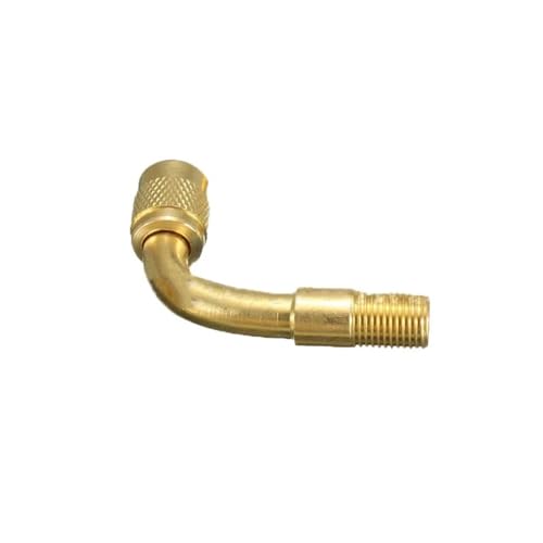Tige de valve de pneu en laiton premium angle 90 degres pour jante moto