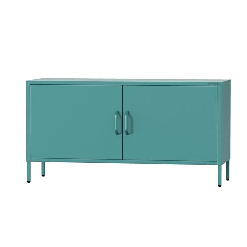 Jan Nowak TV Schrank Fernsehschrank Metall - ROSA TV Board Glitzernd für...