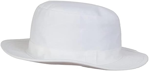 Cotton Classic Packable Beach Outdoor Bucket Sun Hat for Men Women Adult Teen Sun Protection Pack of 1pcs Hat (White)