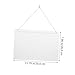 VILLCASE 1set Acrylic Memo Board Multi-Functional Hanging Message Board for to Write Erase for Notes Reminders Monthly Planning Stylish Design