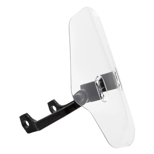 Grand pare-brise universel pour moto avec guidon de 7/8 pouces