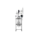Lab 10L Single Jacketed Glass Reactor (Optional Explosion Proof & Pneumatic Mixers) Jacketed Glass Reactor...