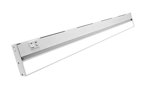NUC-5 Series 30-inch White Selectable LED Under Cabinet Light (NUC530SWH