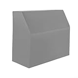 Klavierabdeckung für aufrechte Klaviere, vollständig, staubdicht, wasserdicht, 153 x 60 x 110 cm (grau)