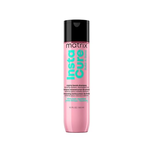 Matrix, Shampoo Professionale per Capelli Danneggiati, Capelli Forti, Elastici e Rinforzati dall'Interno, Con Acido Citrico e Squalane di Origine Vegetale, Instacure Build-A-Bond, 300 ml