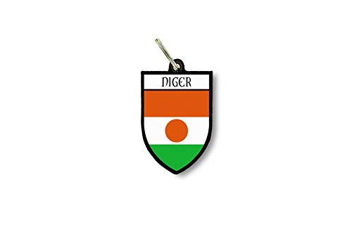 Porte cles clefs cle Drapeau Collection Ville Blason Niger Nigerien