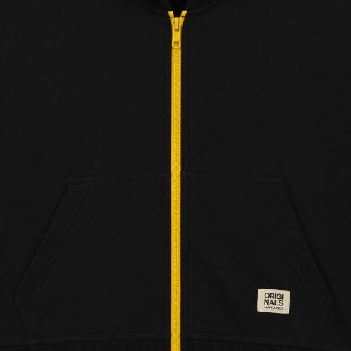 Image of Alan Jones Clothing Boys Hooded Sweatshirt | Full Zip Closure | Full Sleeves | Kangaroo Pocket | Regular Fit | Winter Jacket for Boys | Age 5-16 Years