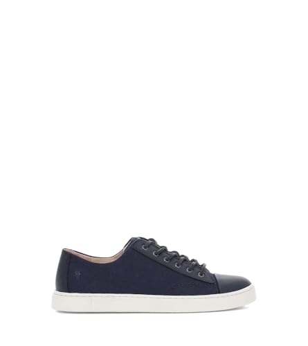 Image of Frye Ivy Low Lace Sneakers for Women - Removable Footbed Shoes - Leather Womens Casual Shoes - Crafted from Soft, Vintage Italian Leather with Removable Molded Footbed