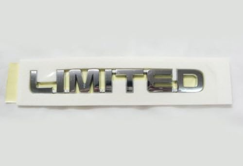 Image of Kia Motors Genuine Rear Trunk LIMITED Logo Emblem 1-pc Set For 2010 2011 2012 2013 Kia Sorento