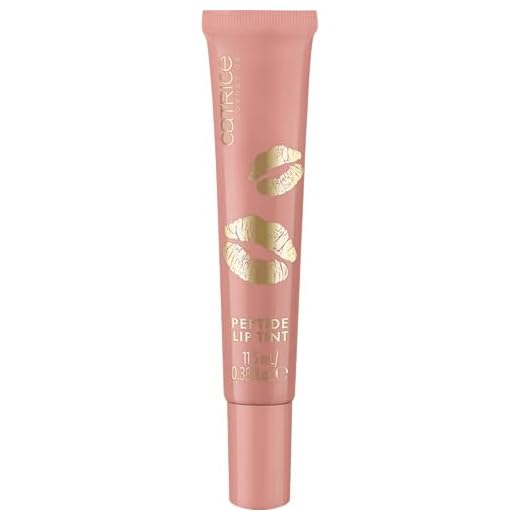 Catrice Cosmetics Tinte labial con péptidos KISS & GLOW, dar volumen, brillante, 11.5 ml