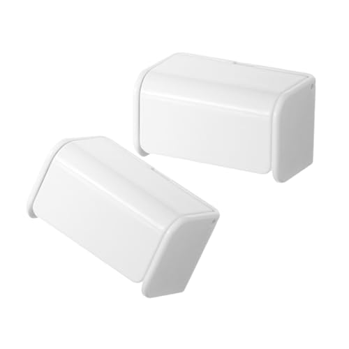 ULTECHNOVO 2 Soportes para Cepillos De Autoadhesivos para Pared De Plástico Color