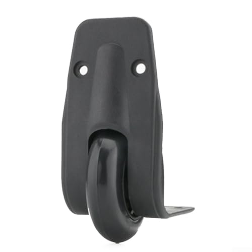 1 par utbytesbagagehjul för resväska, hjulset med höghållfast plast, tyst och slitstark, D015/D017/D018/D019 storlekar kompatibla med slitna resväskhjul (D018#)