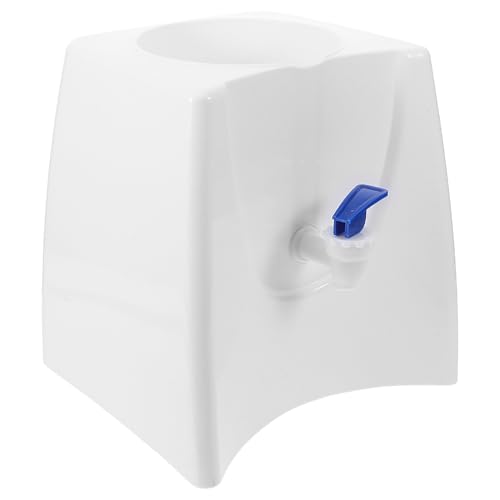 TOGEVAL Dispensador de Agua Fría de Sobremesa para Oficina Soporte Compacto para Botellas y Garrafas Mini Enfriador Portátil para Bebidas y Agua Mineral