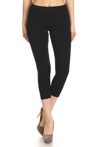 Leggings Depot Cotton Spandex Soft Stretchy...