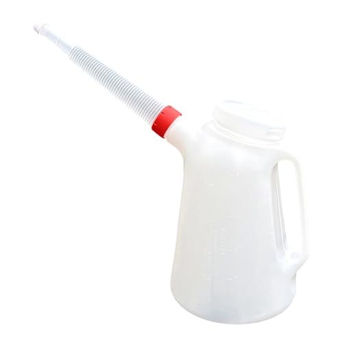 Jarra medidora de aceite de 5 L ideal para el mantenimiento limpio de tu moto o coche