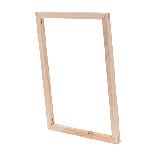 DIYEAH 1 Set Wood Stretching Bars for Canvas Practical DIY Oil Painting Frame Kit Easy to Assemble Canvas Stretcher Bars for Art Projects and