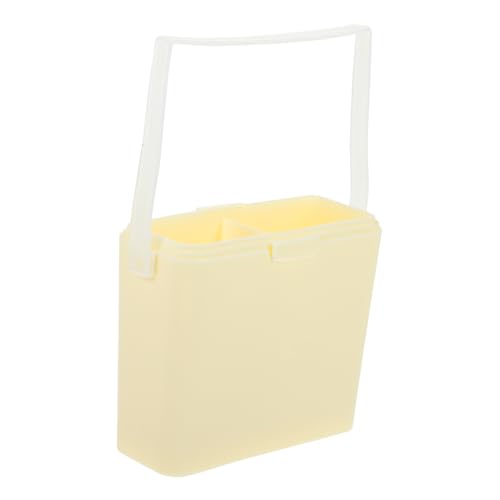 HAPINARY Artist Brush Holder Paint Brush Stand Washing Basin Reusable Water Bucket