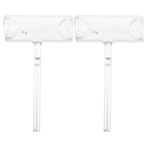 Ipetboom Tubo de Sublimación de Iodo 2 Unidades Kit de Laboratorio Físico para Experimentos Escolares Demostración de Sublimación y Deposición Vidrio Sellado Transparente
