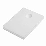 briques refractaires four potier 【Légèreté et Portable】 - Compacte et légère, cette pierre refractaire pizza est facile à transporter, ce qui la rend parfaite pour une utilisation à domicile ou en atelier. Vous pouvez l'emporter partout pour vos projets, et son installation est un véritable jeu d’enfant.