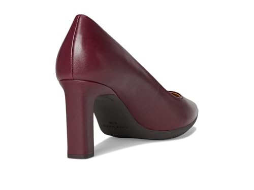 Cole Haan Cole Haan Women's Grand Ambition 2.0 Angelica Pumps, Black Garnet Leather, 8-B US
