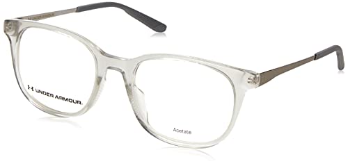 Image of Under Armour Ua 5026 63M/19 CRYSTAL GREY Eyewear Men's Acetate, Standard, 51