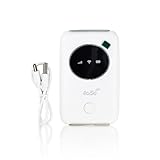 Entsperrte 4G LTE Mobile WiFi Router, 3200mAh tragbarer WiFi Hotspot mit SIM-Kartensteckplatz für Europa Asien Reisen, 150Mbps Taschenwifi-Modem für Camping Outdoor Business, Weiß