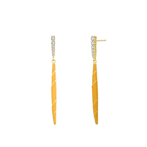 Clou d'oreille en or géométrique anti-allergie zircone ronde 925