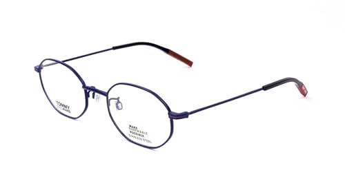 Lunettes de vue Tommy Hilfiger TJ 0022 bleu mat et rouge taille 50 pour femme