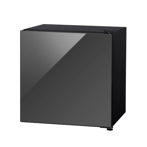 アイリスプラザ 冷蔵庫 46L ブラック PRC-B051D-B 直冷式 1ドア 冷蔵庫 一人暮らし 安い 46L 新品 1ドア 右開き 小型 コンパクト