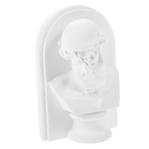 Statua di resina greca busto scultura greca statua di busto modelli di scultura figura artigianato in resina scheletro decorare oggetti di scena ornamenti